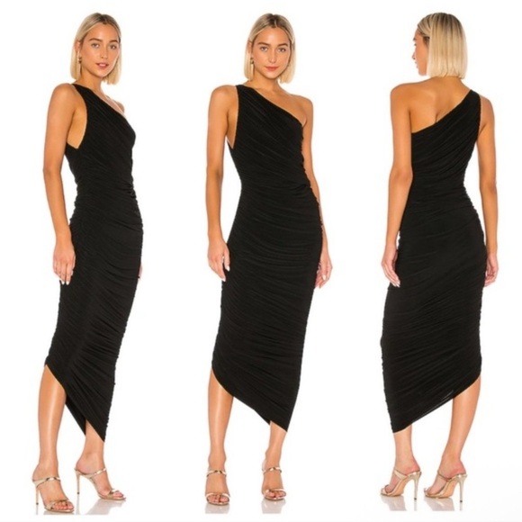 Norma Kamali Dresses & Skirts - Norma Kamali Diana Goddess Dress Small